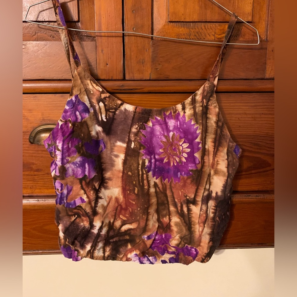 Indie crop top tank